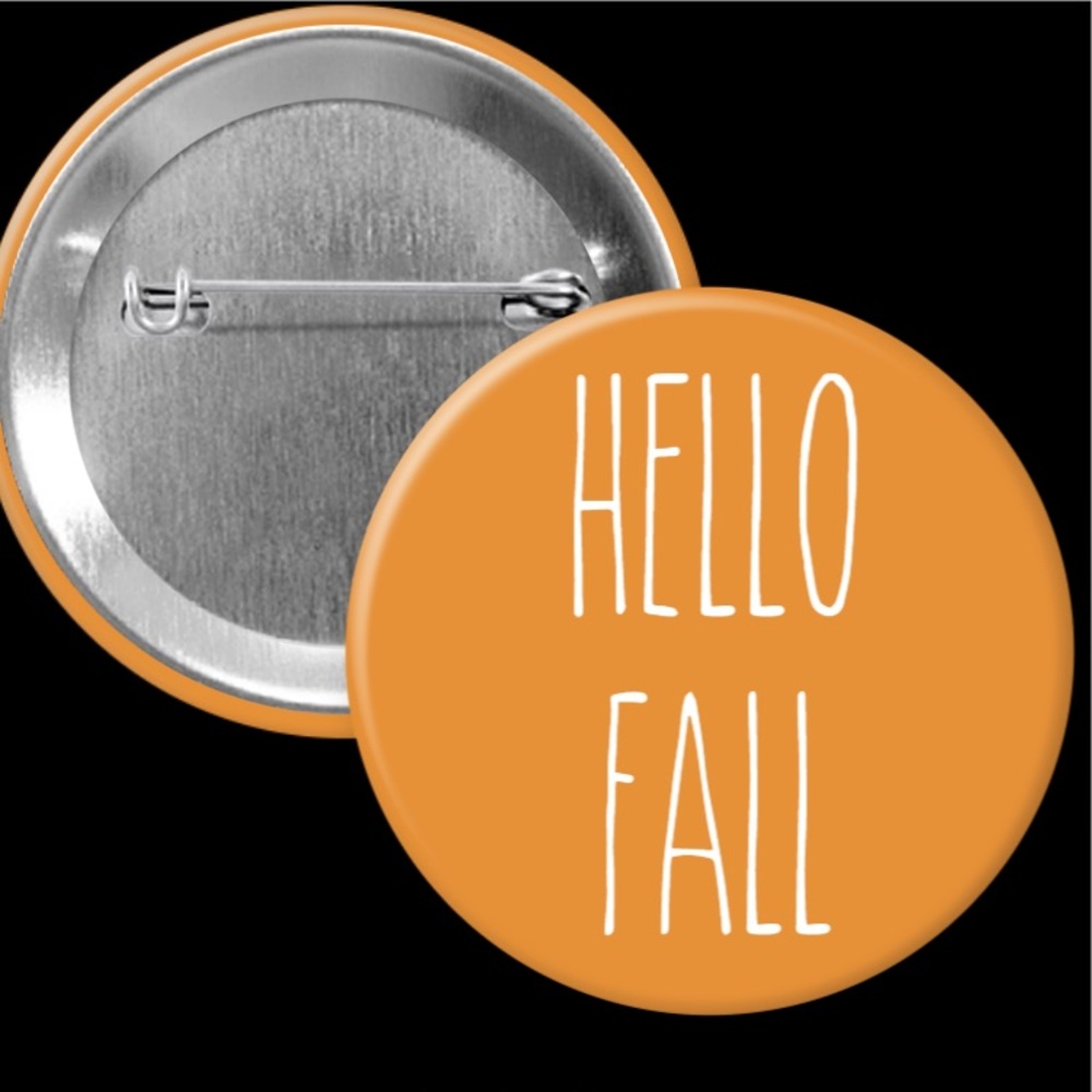 Hello Fall Rae Dunn Retractable Badge Holder - Picture 3 of 5